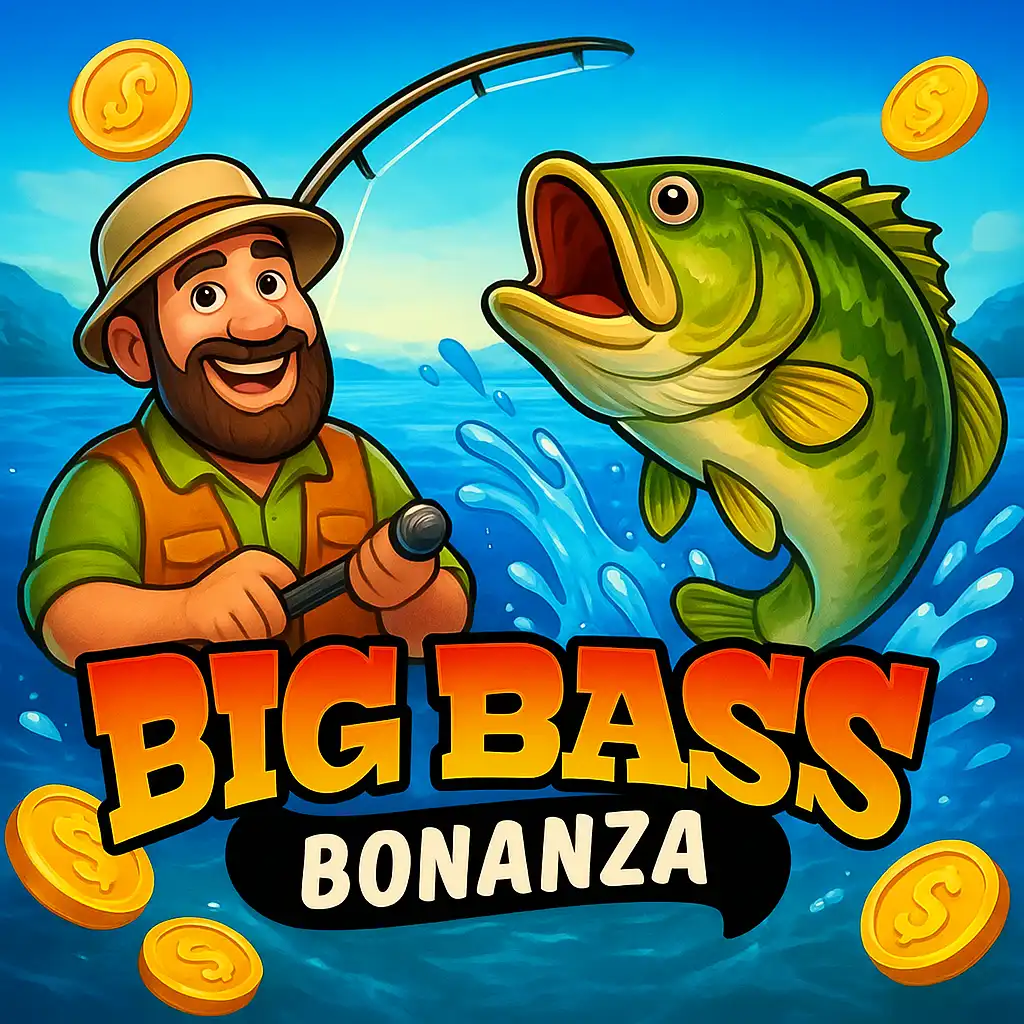 Big Bass Bonanza slot game cover art