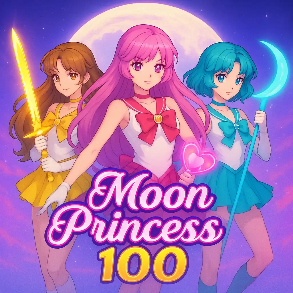 Moon Princess 100 slot game cover art
